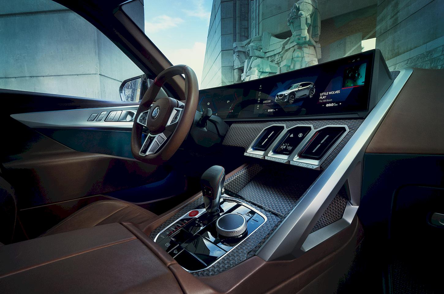 El BMW Concept XM Potencia y lujo más allá de lo convencional