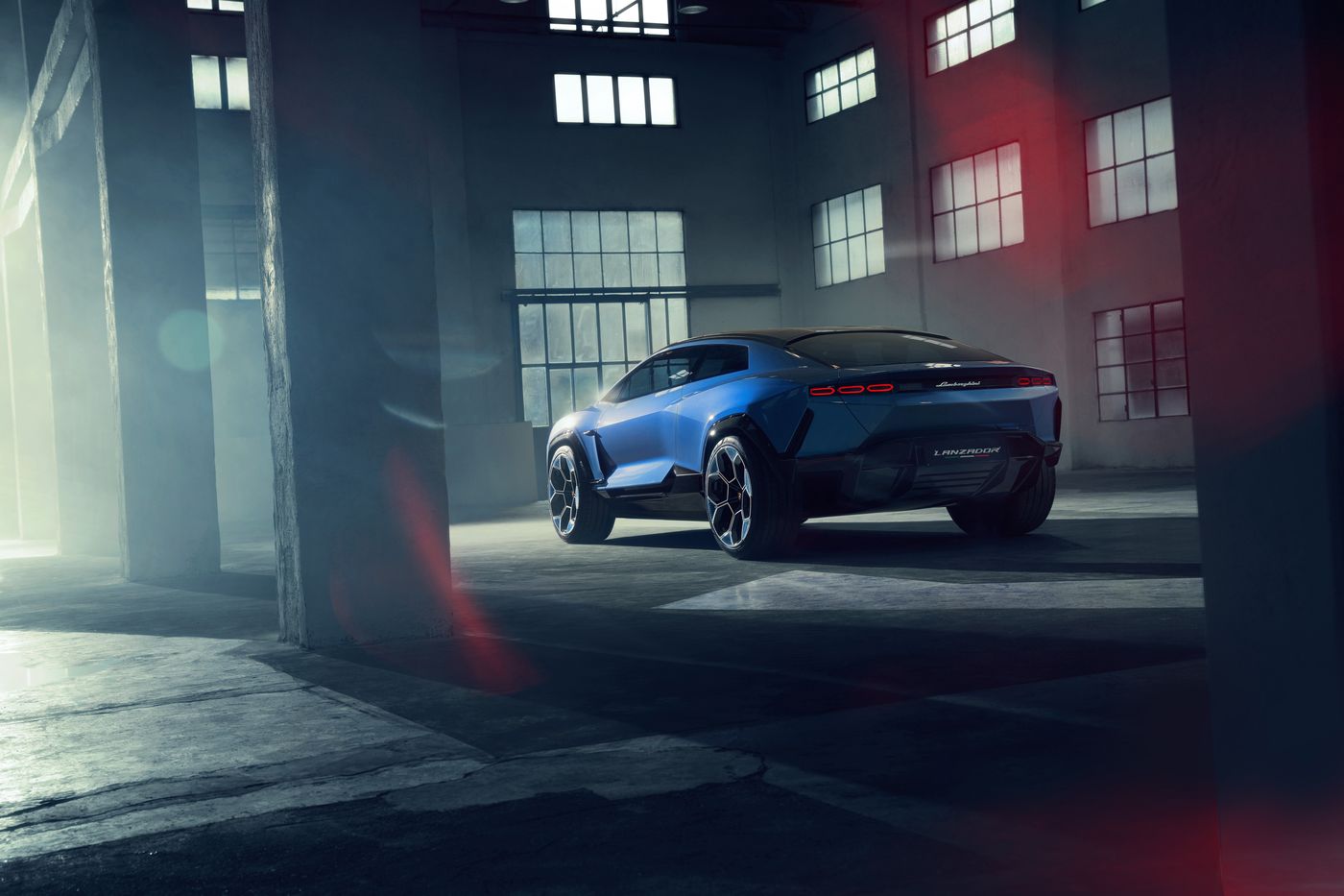 Súpercoches eléctricos, Lamborghini Lanzador, un GT con más de 1.000 caballos de potencia