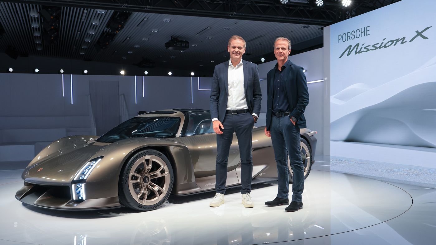 Porsche Mission X, un prototipo espectacular de la marca alemana para calle y competición que es 100% eléctrico