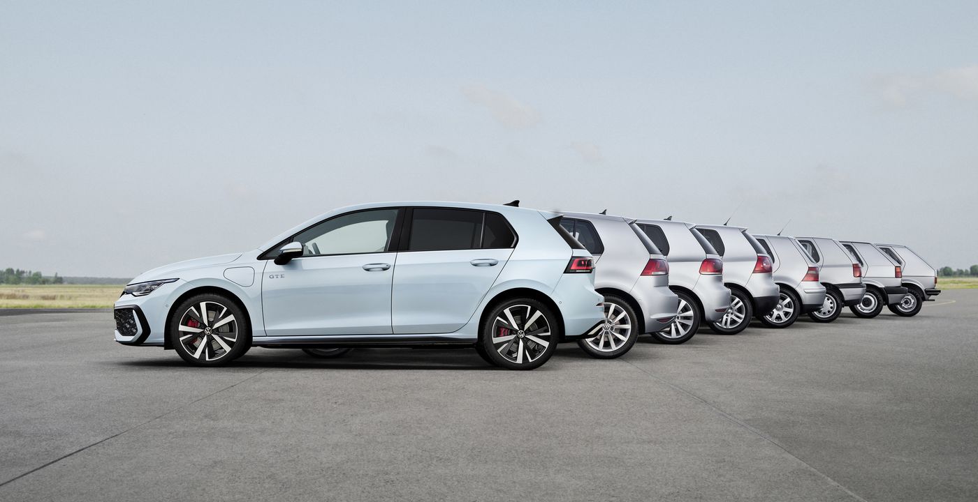 Actualización del Volkswagen Golf en su 50 Aniversario con versiones híbridas de mayor autonomía
